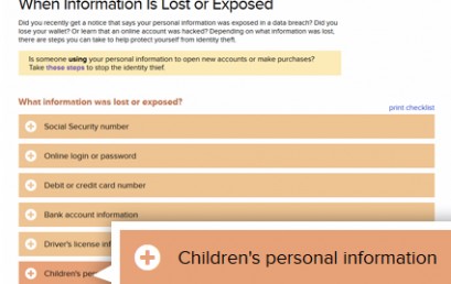 Protecting your child’s information after a data breach