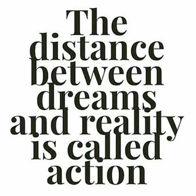 The gap between where you are and where you want to be can only be closed with action– so take action! Believe in yourself and your vision. Work relentlessly to achieve your dreams. #goals #honorsocietyorg