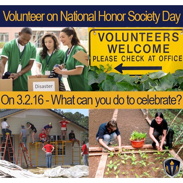 Honor Society Day is coming up fast and we couldn't be more ?#?excited?. Have will you celebrate on March 2nd?