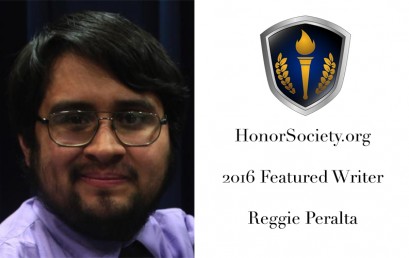 HonorSociety.org Featured Writer Spotlight – Reggie Peralta