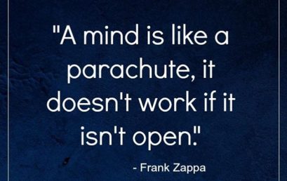 Keep an open mind, you never know what opportunities may come your way! #inspire #openmind #HonorSociety