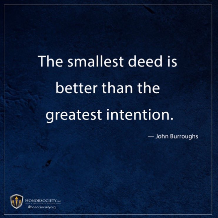 How has a small deed made an impact on your life? #gooddeeds