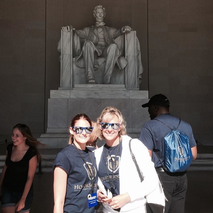 Happy President’s Day! (Pic from Washington D.C. Honor Society Member Trip) #honorsociety
