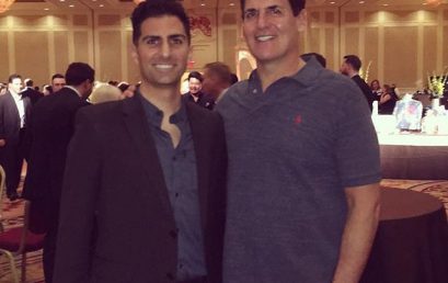 Such a privilege to exchange notes with Mark Cuban. "Sweat equity is the most valuable equity there is. Know your business and industry better than anyone else in the world. Love what you do or don't do it." @mcuban #sharks
