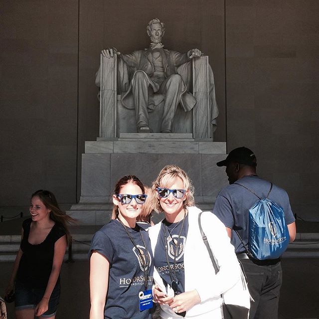 Throwback to the Honor Society Washington D.C. Member Trip. We're currently taking suggestions for…