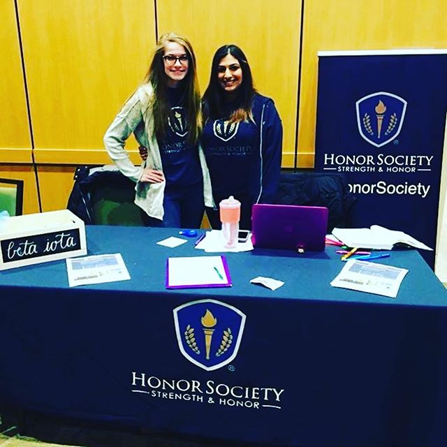 Our Beta Iota chapter at Wayne State University is one to be proud of! Great job Sarah Zarwi and chapter. #honorsociety #strengthandhonor