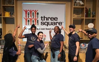 Volunteering at the Three Square Food Bank with the UNLV Honor Society chapter was an amazing and fun experience! We helped packed over 5,000 meals, all while joking, listening to music and having a great time. Definitely recommend this service project! #honorsociety