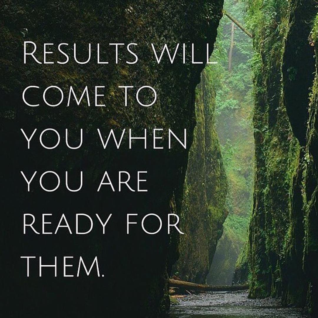 Be patient, trust the process and work hard. Good luck on Finals! #resultswillcome