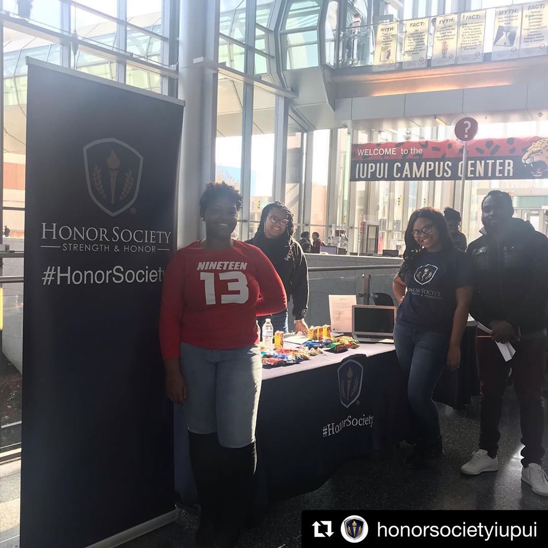 #Repost @honorsocietyiupui
???
Tabling yesterday was a success! Thank you to everyone who came by !…